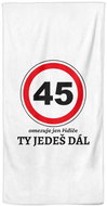 IMPAR Osuška Ty jedeš dál 45 - let - Bath Towel