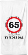 IMPAR Osuška Ty jedeš dál 65 - let - Bath Towel