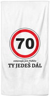 IMPAR Osuška Ty jedeš dál 70 - let - Bath Towel