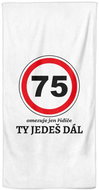 IMPAR Osuška Ty jedeš dál 75 - let - Bath Towel