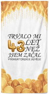 IMPAR Osuška Trvalo mi 43 let - Bath Towel