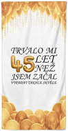 IMPAR Osuška Trvalo mi 45 let - Bath Towel