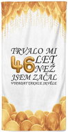 IMPAR Osuška Trvalo mi 46 let - Bath Towel