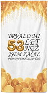 IMPAR Osuška Trvalo mi 53 let - Bath Towel