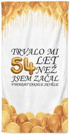 IMPAR Osuška Trvalo mi 54 let - Bath Towel