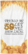 IMPAR Osuška Trvalo mi 59 let - Bath Towel