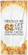 IMPAR Osuška Trvalo mi 62 let - Bath Towel