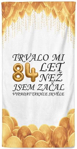 IMPAR Osuška Trvalo mi 84 let - Bath Towel - Main image