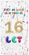 IMPAR Osuška Svět je lepší díky tobě už 16 let - Bath Towel