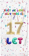 IMPAR Osuška Svět je lepší díky tobě už 17 let - Bath Towel