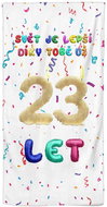 IMPAR Osuška Svět je lepší díky tobě už 23 let - Bath Towel