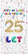 IMPAR Osuška Svět je lepší díky tobě už 25 let - Bath Towel