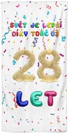 IMPAR Osuška Svět je lepší díky tobě už 28 let - Bath Towel