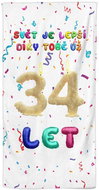 IMPAR Osuška Svět je lepší díky tobě už 34 let - Bath Towel