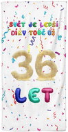 IMPAR Osuška Svět je lepší díky tobě už 36 let - Bath Towel