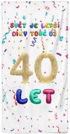 IMPAR Osuška Svět je lepší díky tobě už 40 let - Bath Towel