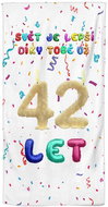 IMPAR Osuška Svět je lepší díky tobě už 42 let - Bath Towel