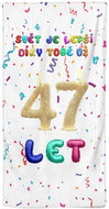 IMPAR Osuška Svět je lepší díky tobě už 47 let - Bath Towel