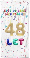 IMPAR Osuška Svět je lepší díky tobě už 48 let - Bath Towel