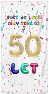 IMPAR Osuška Svět je lepší díky tobě už 50 let - Bath Towel