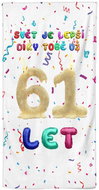 IMPAR Osuška Svět je lepší díky tobě už 61 let - Bath Towel