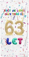 IMPAR Osuška Svět je lepší díky tobě už 63 let - Bath Towel