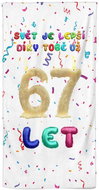 IMPAR Osuška Svět je lepší díky tobě už 67 let - Bath Towel