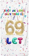 IMPAR Osuška Svět je lepší díky tobě už 69 let - Bath Towel