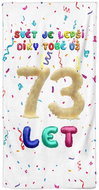 IMPAR Osuška Svět je lepší díky tobě už 73 let - Bath Towel