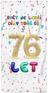 IMPAR Osuška Svět je lepší díky tobě už 76 let - Bath Towel