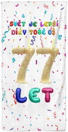 IMPAR Osuška Svět je lepší díky tobě už 77 let - Bath Towel