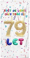 IMPAR Osuška Svět je lepší díky tobě už 79 let - Bath Towel