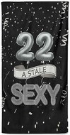IMPAR Osuška Stále sexy – černá - 22 let - Bath Towel