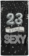IMPAR Osuška Stále sexy – černá - 23 let - Bath Towel