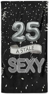 IMPAR Osuška Stále sexy – černá - 25 let - Bath Towel