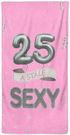 IMPAR Osuška Stále sexy – růžová - 25 let - Bath Towel
