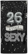 IMPAR Osuška Stále sexy – černá - 26 let - Bath Towel