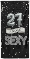 IMPAR Osuška Stále sexy – černá - 27 let - Bath Towel
