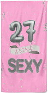 IMPAR Osuška Stále sexy – růžová - 27 let - Bath Towel