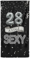 IMPAR Osuška Stále sexy – černá - 28 let - Bath Towel