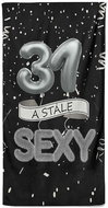 IMPAR Osuška Stále sexy – černá - 31 let - Bath Towel