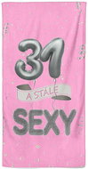 IMPAR Osuška Stále sexy – růžová - 31 let - Bath Towel