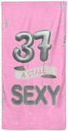 IMPAR Osuška Stále sexy – růžová - 37 let - Bath Towel