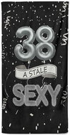 IMPAR Osuška Stále sexy – černá - 38 let - Bath Towel