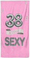 IMPAR Osuška Stále sexy – růžová - 38 let - Bath Towel