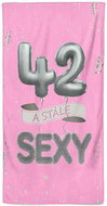 IMPAR Osuška Stále sexy – růžová - 42 let - Bath Towel