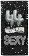 IMPAR Osuška Stále sexy – černá - 44 let - Bath Towel