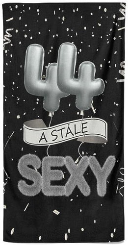 IMPAR Osuška Stále sexy – černá - 44 let - Bath Towel - Main image