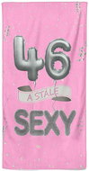 IMPAR Osuška Stále sexy – růžová - 46 let - Bath Towel