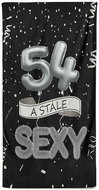 IMPAR Osuška Stále sexy – černá - 54 let - Bath Towel